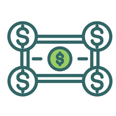 Obraz premium Hedge Fund Icon