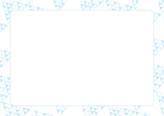 三角形を組み合わせたPOPな背景イメージ