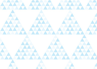 三角形を組み合わせたPOPな背景イメージ