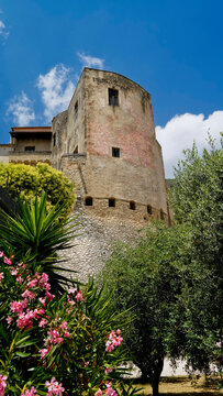 Castello Pandone, lavatoio e peschiera di Venafro, Isernia, Molise, Italia