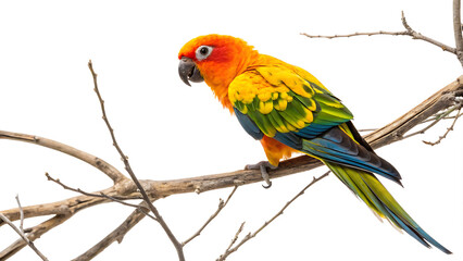Obraz premium red and yellow macaw