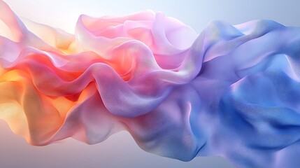 Obraz premium Create stunning 3d wave effects with colorful textures