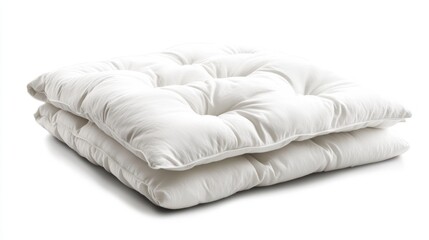 Obraz premium White Cotton Mattress Topper