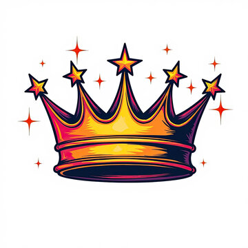 Crown - Cartoon Royalty