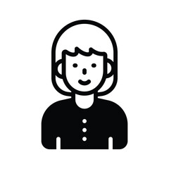 Icon of a person, representing a team member or profile