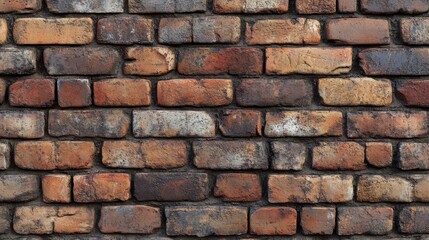 Obraz premium Brick wall that has been made of bricks