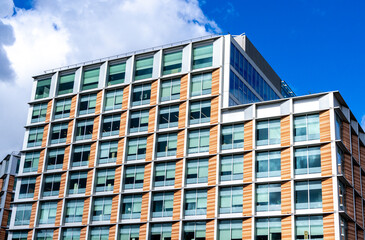 Fototapeta premium A Modern Style Building Within A City To Offer Accommodation Or Office Spaces