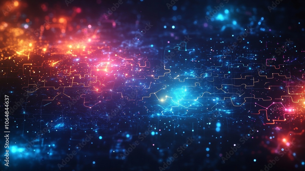 Aufkleber discover how dynamic light patterns transform digital landscapes into stunning visual experiences