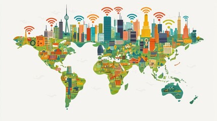 Enhancing Global Connectivity How WiFi Bridges Connections Across Earth’s Diverse Landscapes