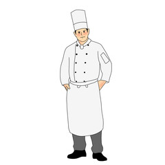 portrait of a chef