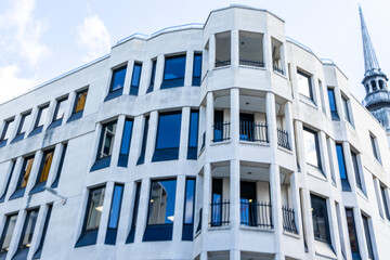 A Modern Style Building Within A City To Offer Accommodation Or Office Spaces