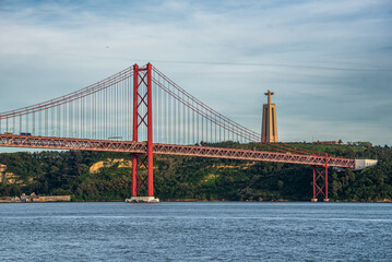 Ponte 25 de Abril in Lissabon
