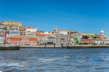 Blick auf Lissabon und der Alfama
