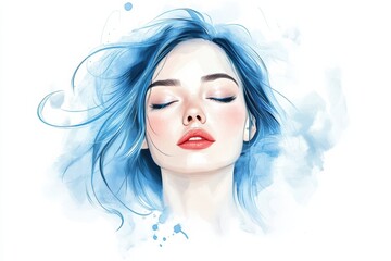 Beauty Promotion Background with Copy Area for Text. Background with a feminine theme, for salon and skincare promotions. Flyers, banners, and beauty certificates.