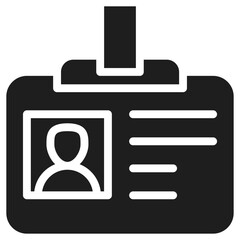 Obraz premium Identity icon