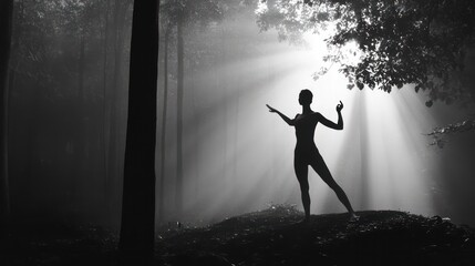 Mindful movement promoting mental clarity and physical well-being through slow, deliberate actions.