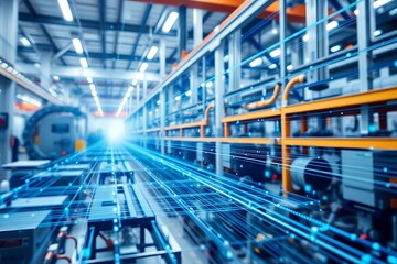 Digital twin technology in an industrial setting