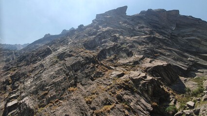Obraz premium The road to Gangotri, Uttarakhand, India, Himalaya mountains