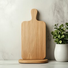 Engraved wooden photo stand with customizable text in a clean minimalist 3D design  Perfect for home office or as a thoughtful gift