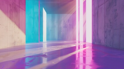 Background of Artificial Creative Space - an imaginative and innovative visual. The artificial space inspires creativity and exploration.