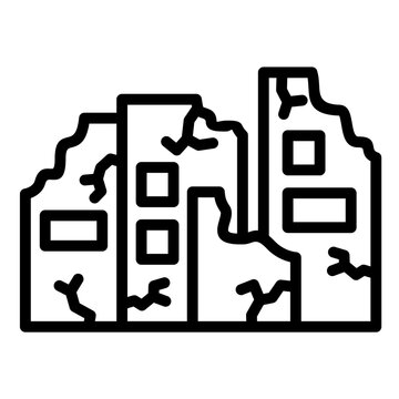 Damaged Skyscraper clip art preview
