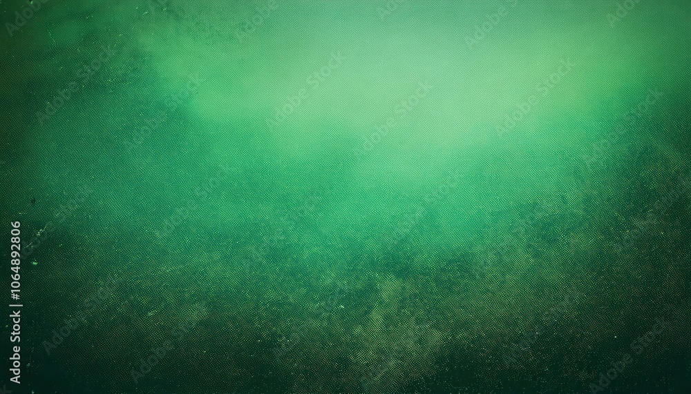 Wall mural vintage distressed green canvas texture background with subtle grunge details for graphic design, we