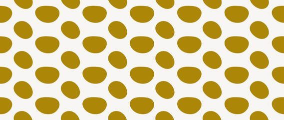 Vector flat background. Minimalist trendy abstract polka dot pattern on a light background. Perfect for screensaver, poster, card, invitation or home decor.