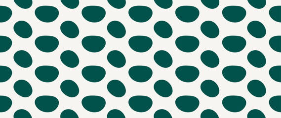 Vector flat background. Minimalist trendy abstract polka dot pattern on a light background. Perfect for screensaver, poster, card, invitation or home decor.