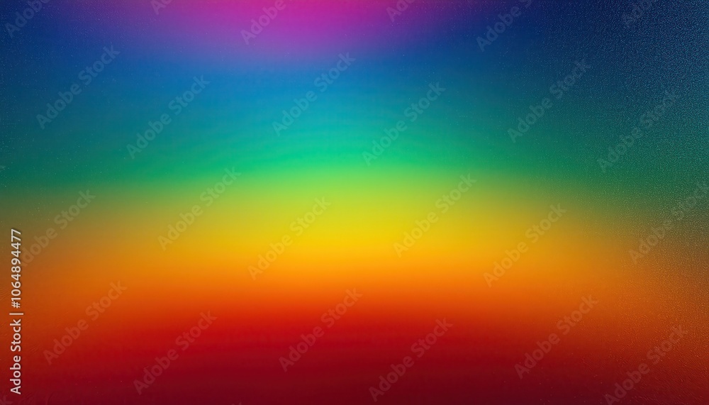Aufkleber Vibrant Gradient Abstract Background in Smooth Mesh Pattern with Multicolored Spectrum from Cool Blues to Warm Yellows, Perfect for Web Design, Advertising, or Digital Presentation