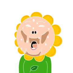 Flower meme 1.2 (without line drawing)