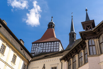 Tower of Blatna castle, Southern Bohemia