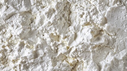 A close-up shot of a pile of white flour, suitable for use in cooking or baking illustrations