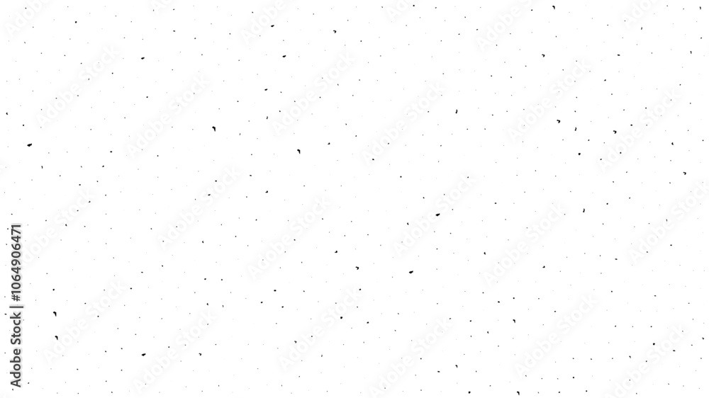 Poster Vector seamless background featuring a grunge texture overlay with speckle and noise patterns. White paint splatter and random ink spots create a messy, distressed effect on the wall.