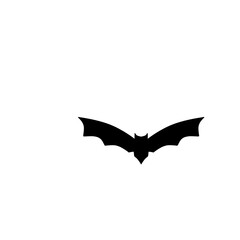 Halloween bat silhouette