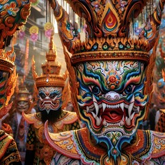 Fototapeta premium thai style sculpture