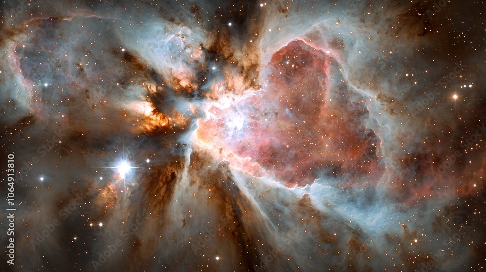 Canvas Prints cosmic clouds in space