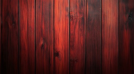 Naklejka premium Red Wooden Plank Background Texture