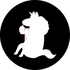 Happy birthday single vector icon