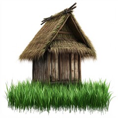 hut in the field