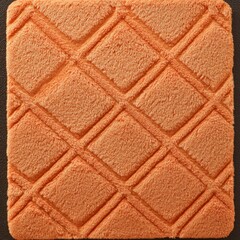 Fototapeta premium Soft orange plush fabric