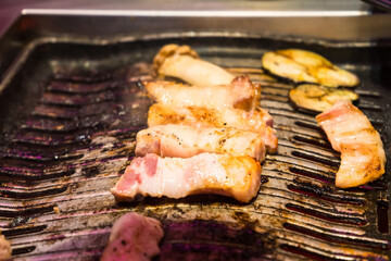 Korean BBQ Style: Grilled Pork on the Charcoal Grill
