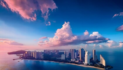 Fototapeta premium ASEAN Economic Community focuses on integration within the regional landscape.