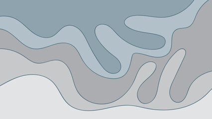 ABSTRACT BLUE BACKGROUND COLORFUL WITH HAND DRAWN SHAPES FLAT WITH LINES DESIGN VECTOR TEMPLATE FOR WALLPAPER, COVER DESIGN, HOMEPAGE DESIGN