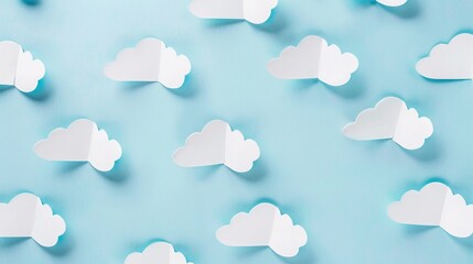 Fototapeta premium The Allure of a Blue Background: A Symphony of Serenity and Wonder,the blue background is a canvas of endless possibilities.
