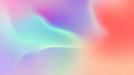Obraz premium Colorful blurred background with pastel gradient hues in light pink. Soft, smooth, and high-resolution design with gentle edges, capturing a serene and abstract aesthetic