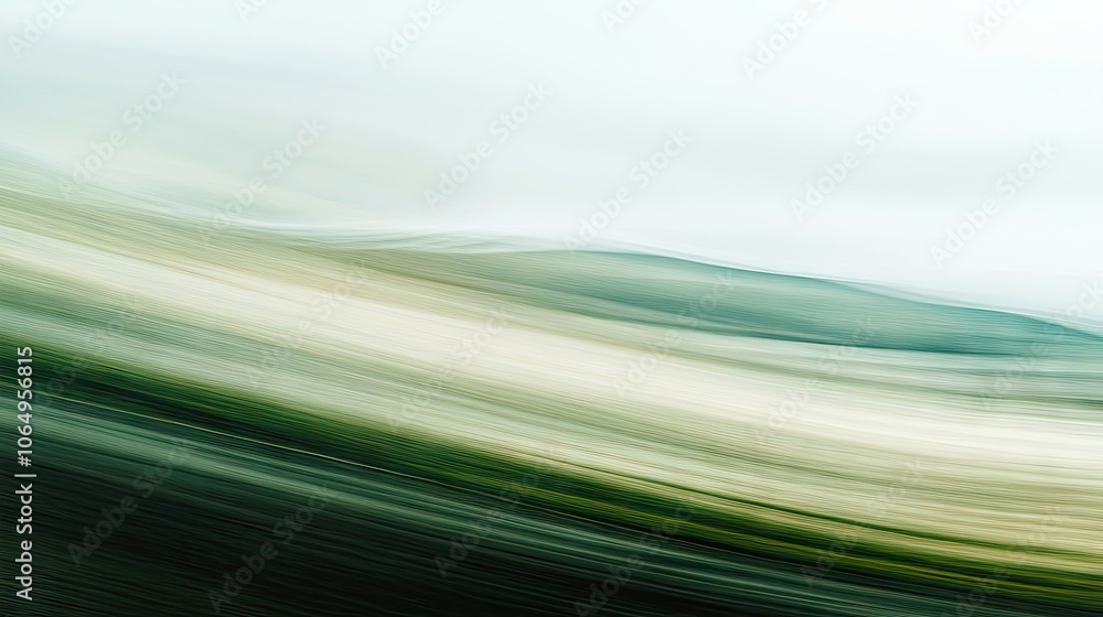 Poster abstract motion blur captures the essence of a drive along the highway road, highlighting the dynami
