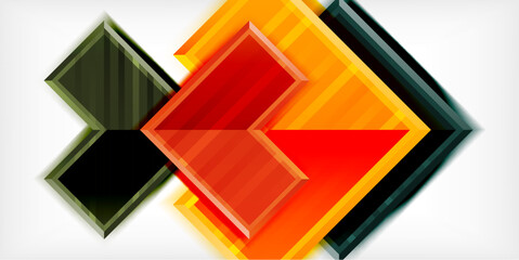 Arrow geometric abstract vector background. Vector Illustration For Wallpaper, Banner, Background, Card, Book Illustration, landing page