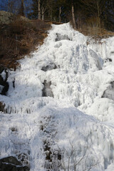 Wasserfall, Winter, Schwarzwald