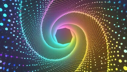 Vibrant Neon Light Background