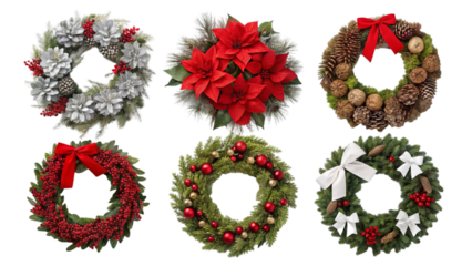 Christmas Wreath Collection: Festive Door Decor Ideas